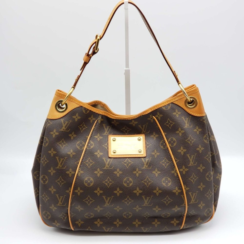 100% Authentic Louis Vuitton Galleria PM Monogram Hobo Bag